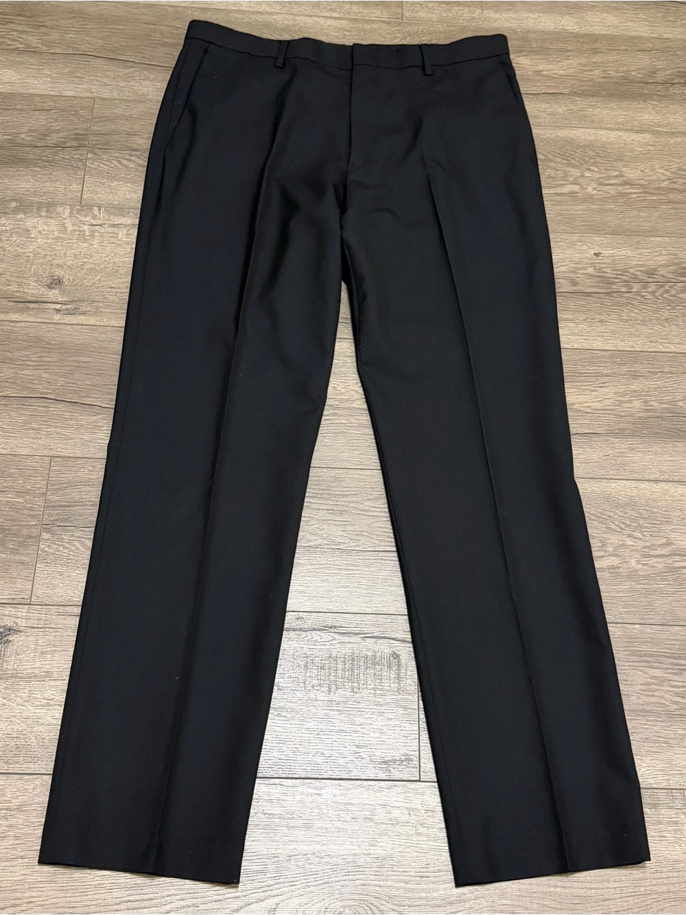 J.Crew Ludlow Suit Pants Trouser Loro Piana Super 120s Wool Dark Navy Blue Sz 34